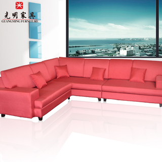 【光明家具】客廳組合布藝沙發單人三人L型沙發 現代創意 CB-38802-325